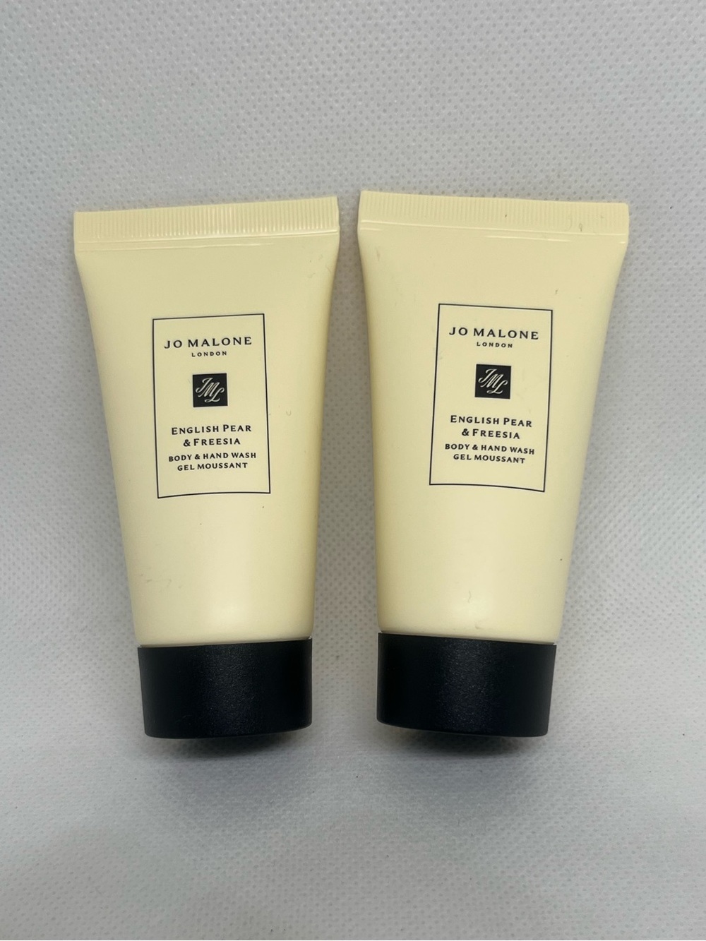 2 New Jo Malone English pear & freesia body & hand wash 1oz each
